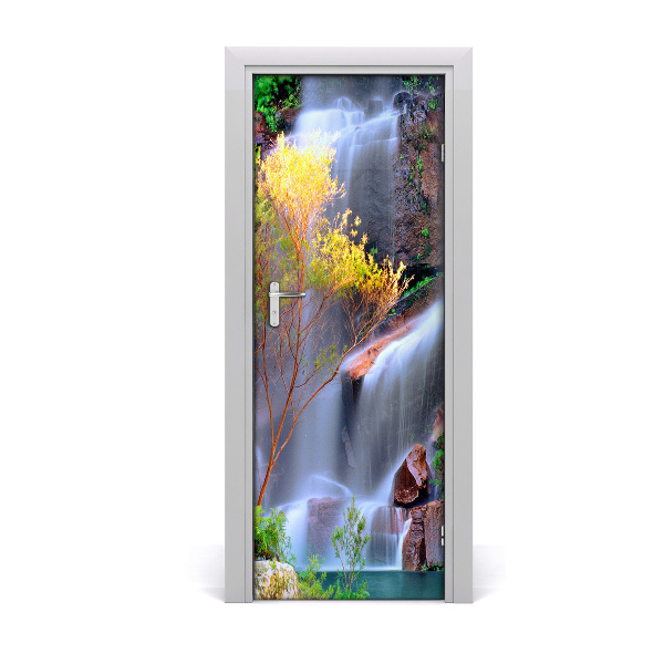 Door wallpaper Landscapes waterfall