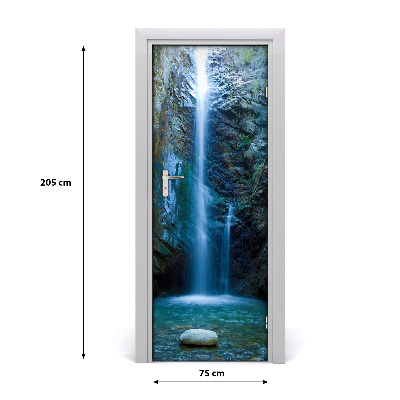 Door wallpaper Landscapes waterfall