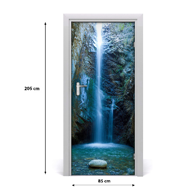 Door wallpaper Landscapes waterfall