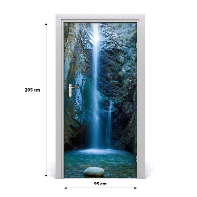 Door wallpaper Landscapes waterfall