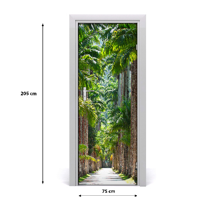 Door wallpaper Landscapes of palma