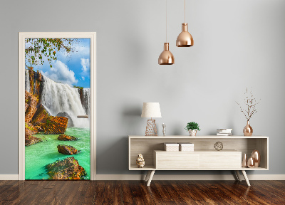 Door wallpaper Landscapes waterfall