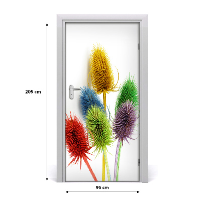 Self-adhesive door veneer Thistle