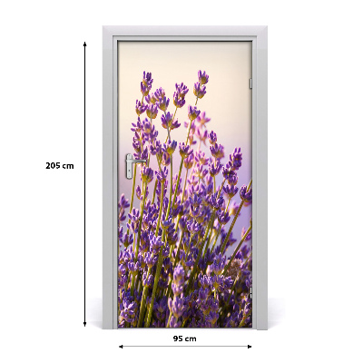 Self-adhesive door veneer Lavender