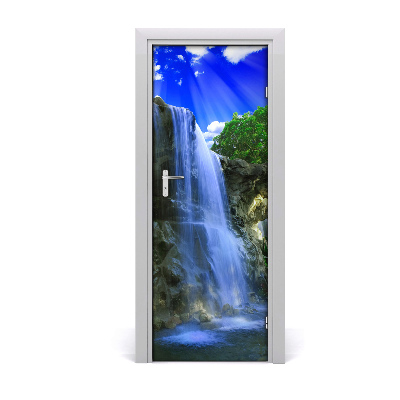 Door wallpaper Landscapes waterfall