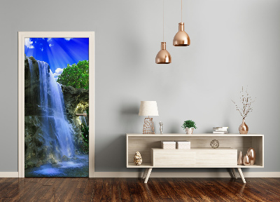 Door wallpaper Landscapes waterfall