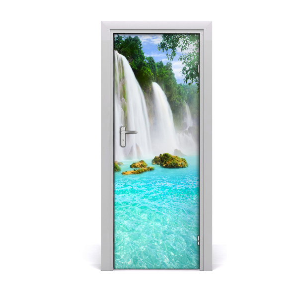 Door wallpaper Landscapes waterfall