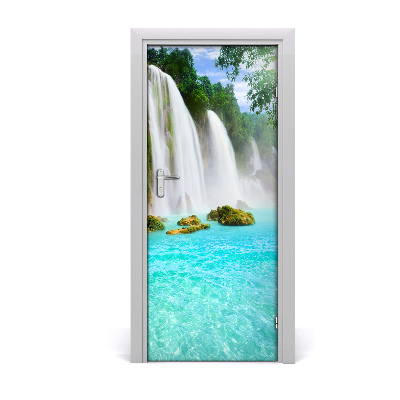 Door wallpaper Landscapes waterfall