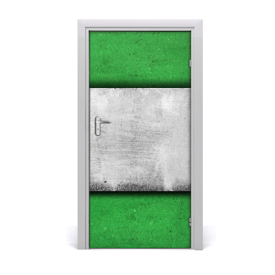 Self-adhesive door sticker Wall green wall