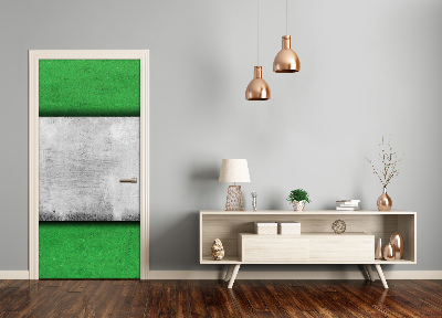 Self-adhesive door sticker Wall green wall