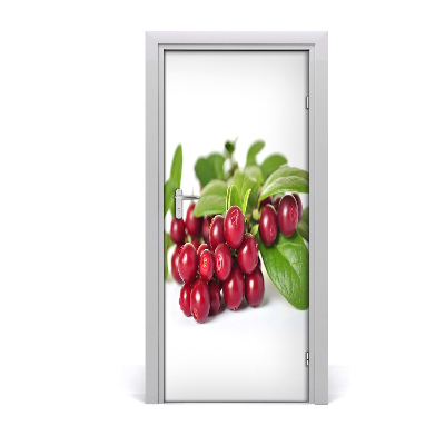 Self-adhesive door sticker Bilberry