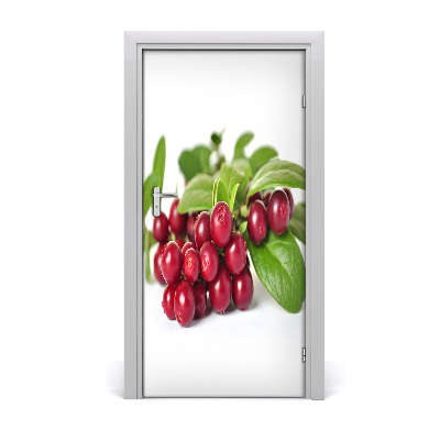 Self-adhesive door sticker Bilberry