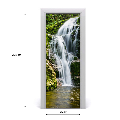 Door wallpaper Landscapes waterfall