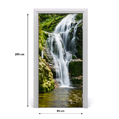 Door wallpaper Landscapes waterfall