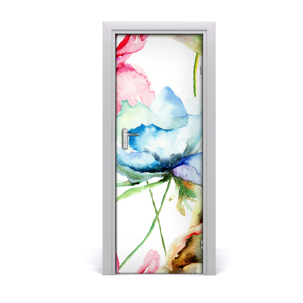 Self-adhesive door wallpaper Maki