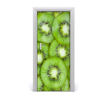 Self-adhesive door sticker Kiwi