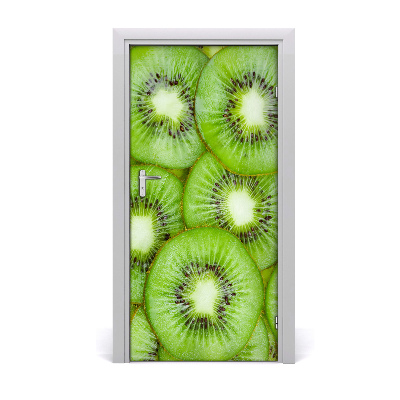 Self-adhesive door sticker Kiwi