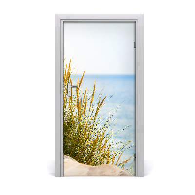 Door wallpaper Seaside dunes