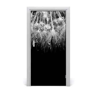 Self-adhesive door sticker Dandelion seeds