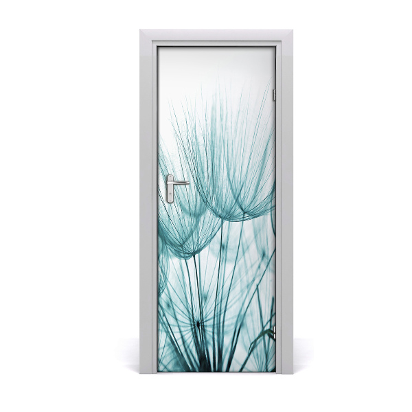 Self-adhesive door sticker Dandelion seeds