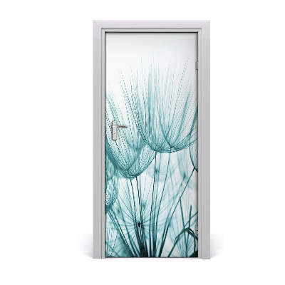 Self-adhesive door sticker Dandelion seeds