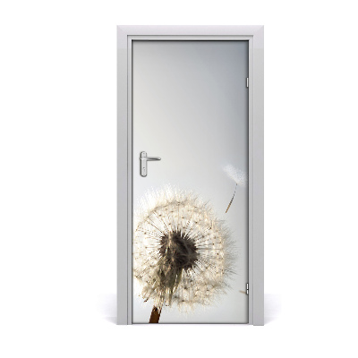 Self-adhesive door sticker Dandelion