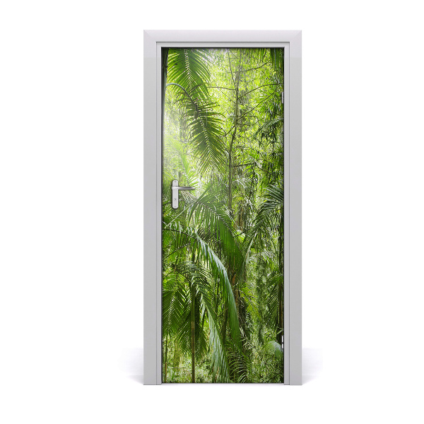 Door wallpaper The rainforest