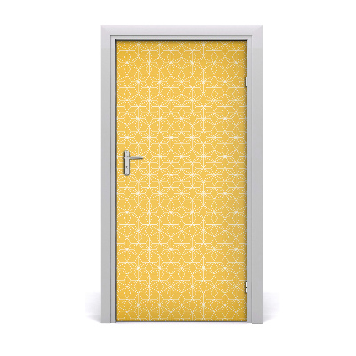 Self-adhesive door sticker The wall of stars