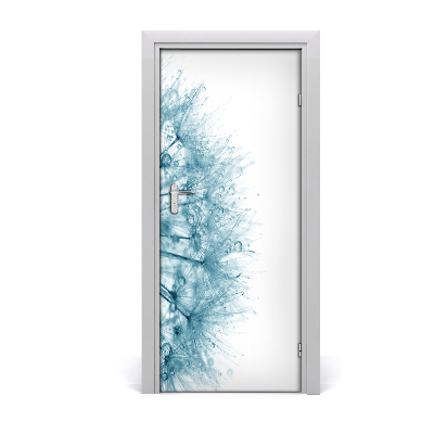 Self-adhesive door sticker Dandelion seeds