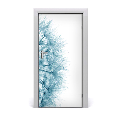 Self-adhesive door sticker Dandelion seeds