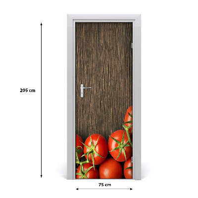 Self-adhesive door sticker Tomatoes