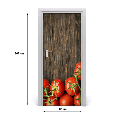 Self-adhesive door sticker Tomatoes