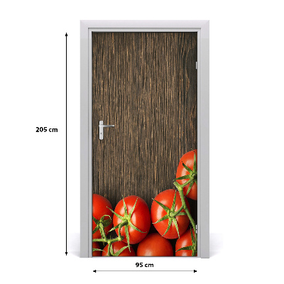 Self-adhesive door sticker Tomatoes