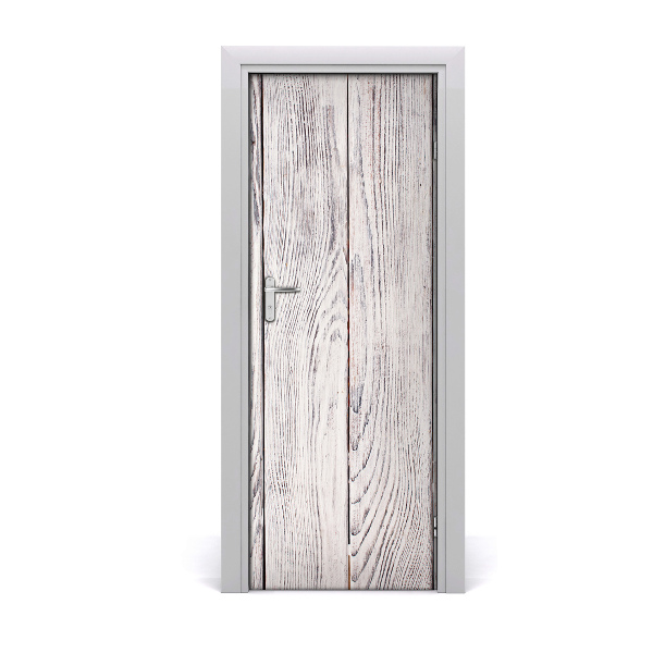 Door wallpaper Wooden wall