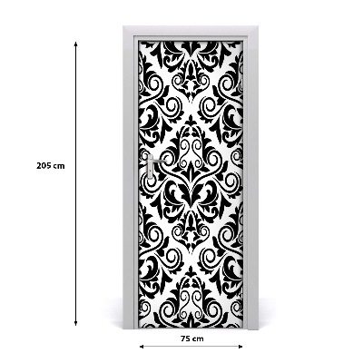 Door wallpaper For home ornaments