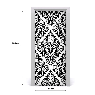 Door wallpaper For home ornaments