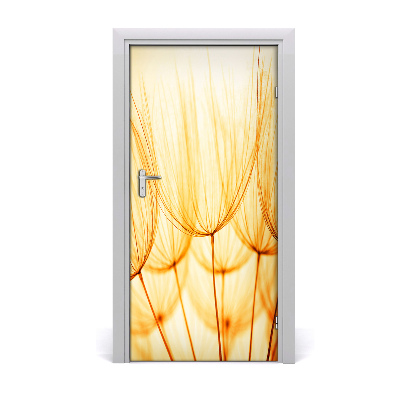 Self-adhesive door sticker Dandelion seeds