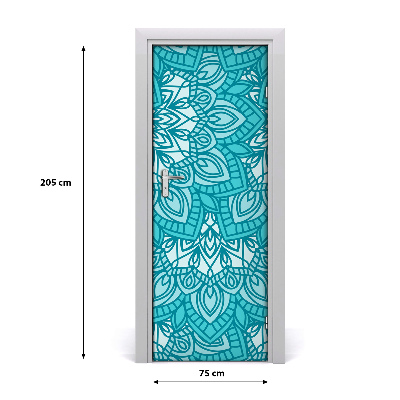 Door wallpaper For home ornaments