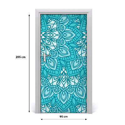 Door wallpaper For home ornaments