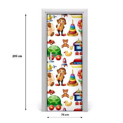 Self-adhesive door sticker Wall toys