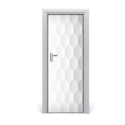 Door wallpaper Geometric background