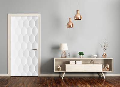 Door wallpaper Geometric background