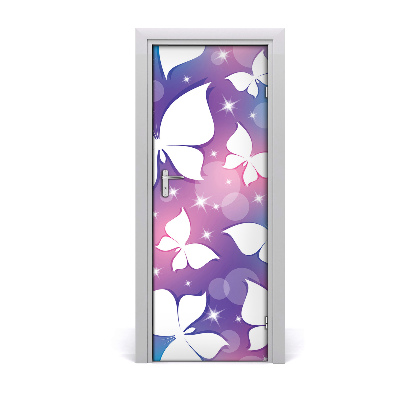 Self-adhesive door sticker Wall butterflies