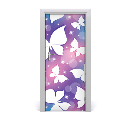 Self-adhesive door sticker Wall butterflies