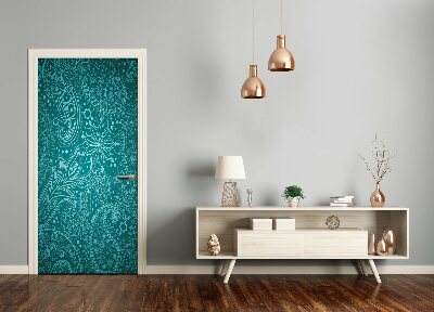 Door wallpaper For home ornaments