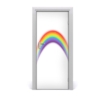 Self-adhesive door sticker Wall rainbow