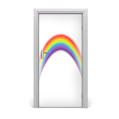 Self-adhesive door sticker Wall rainbow