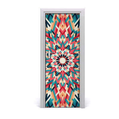 Self-adhesive door sticker Wall kaleidoscope