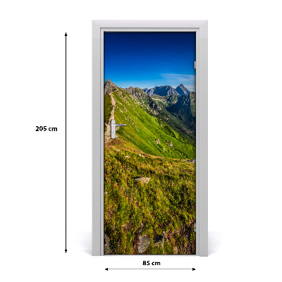 Door wallpaper Landscapes of the tatra mountains