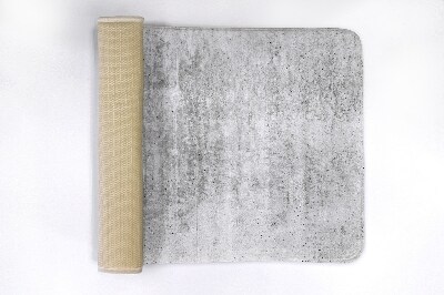 Bath mat Gray wall